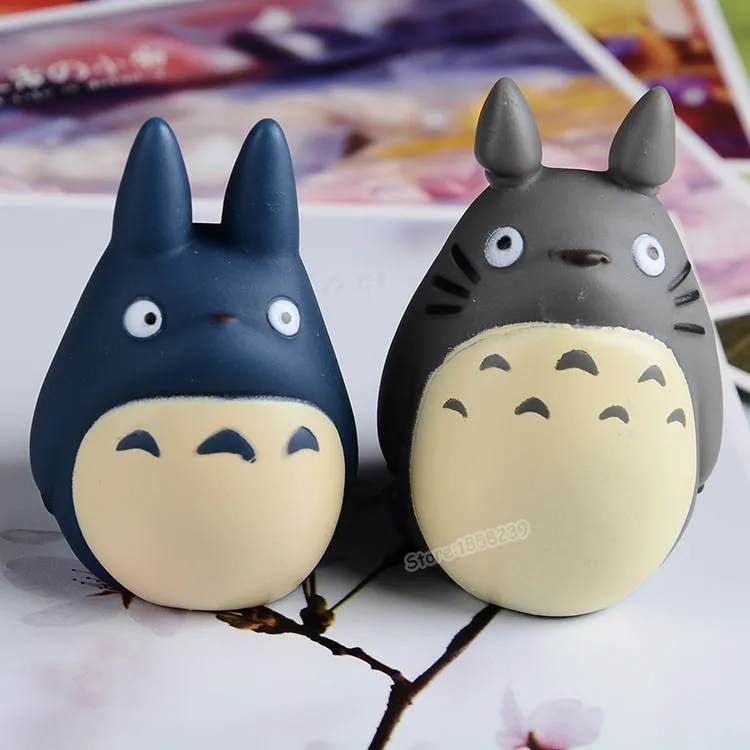 Фигурки Тоторо детские игрушки японская студия Ghibli Miyazaki Hayao аниме ПВХ мини набор