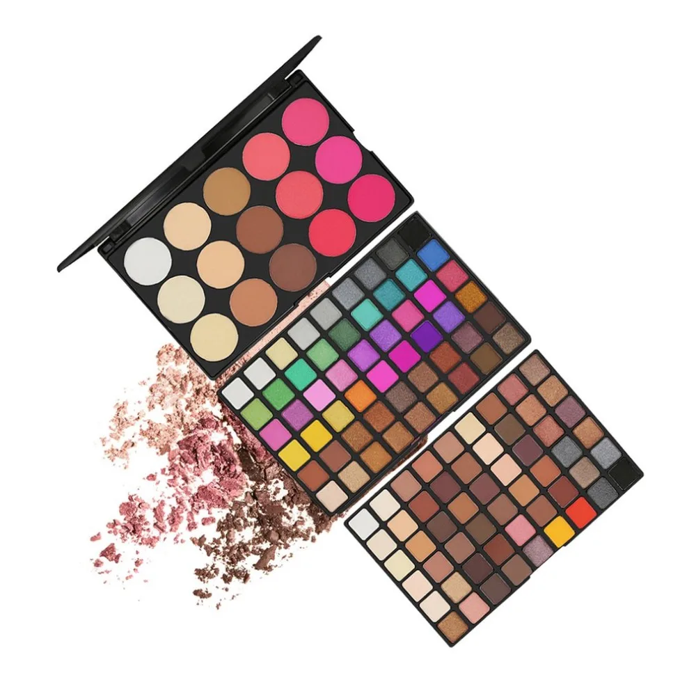 

Popfeel Professional Portable 123 Colors Eyeshadow Palette Makeup Set Neutral Shimmer Matte Cosmetics Eye Shadow Beauty New