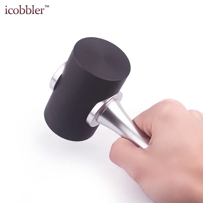 DIY Leathercraft Hammer Nylon Hammer Leather Carving Mallet Wood Handle For DIY Stamping Leather Craft Nylon Beat