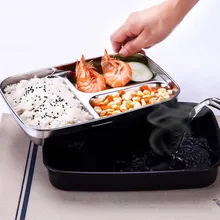 Термальность 304 нержавеющая сталь для маленьких детей взрослых еда коробка герметичные японский контейнер для продуктов портативный пикник коробка