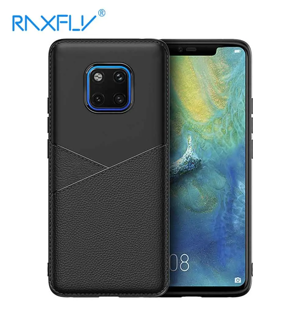 RAXFLY Ультратонкий Мягкий чехол для телефона huawei P30 P20 Lite, чехол для бизнеса, чехол для huawei Y7 Pro Nova 3i, противоударный Модный чехол