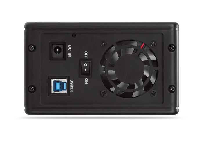 Goede ACASIS DT 3608 Desktop 3.5 inch Dual port SATA Seriële Poort USB3.0 Mobiele Harde Disk Array Doos RAID harde Schijf Doos 19575TW