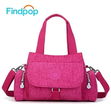 2016 Findpop Женщины Посланник Сумки Способа Bolsa Ткань Холщовый Мешок Водонепроницаемый Нейлон Обезьяна Плеча Kiple Дамы Crossbody