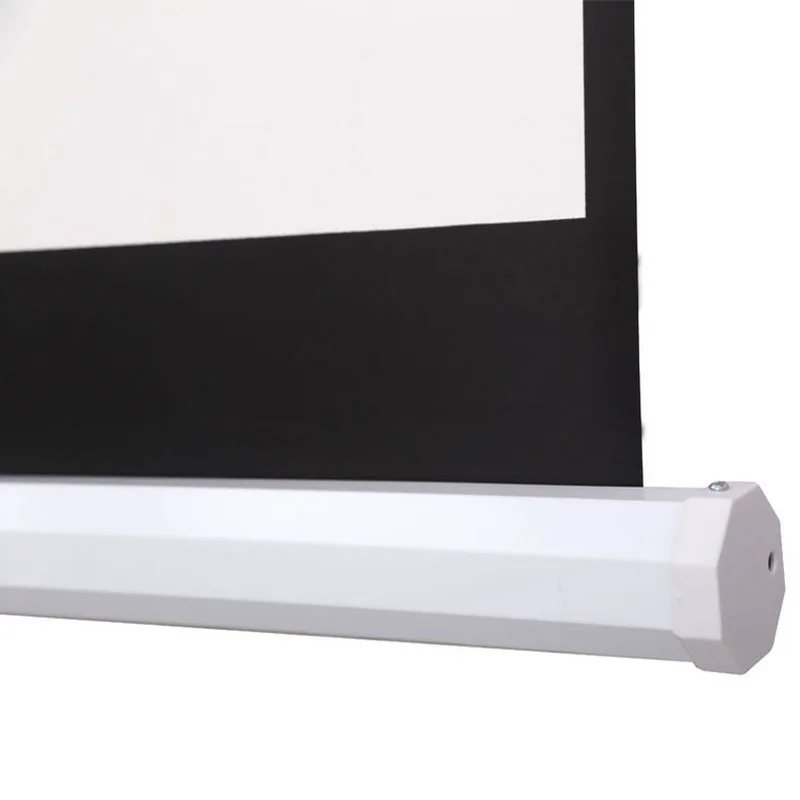 Factory Supply Tripod Projection Screen 100 inches 4:3HD Portable Floor stand Bracket Projector Screens Matt White