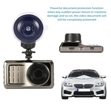 Full HD Car DVR with 3″ IPS Screen Display 125 120 Degree Video Camera HD Night Vision Gravity Induction Recorder