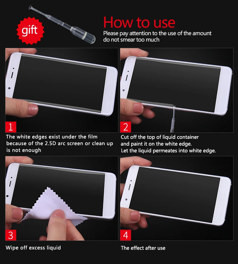 14. HD Clear Screen Protector for xiaomi MI6