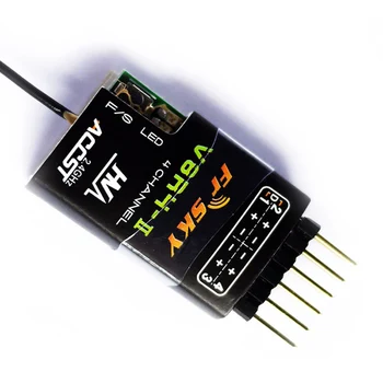 

1PC FrSky 2.4G 4-channel Micro Receiver 4.8V-6V Working Voltage for V8R4 V8R4-II Fixed Wing Multicopter Drone RC Model Parts