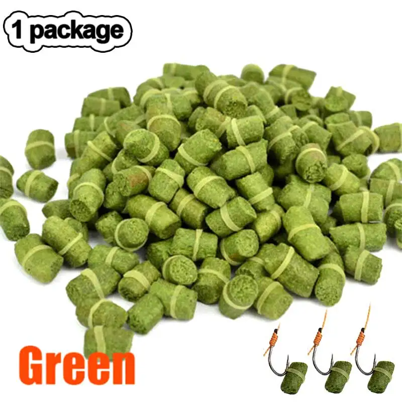 

NEW 1 Bag Fishing Bait Smell Grass Carp Baits Fishing Baits Lure Formula Insect Particle Rods