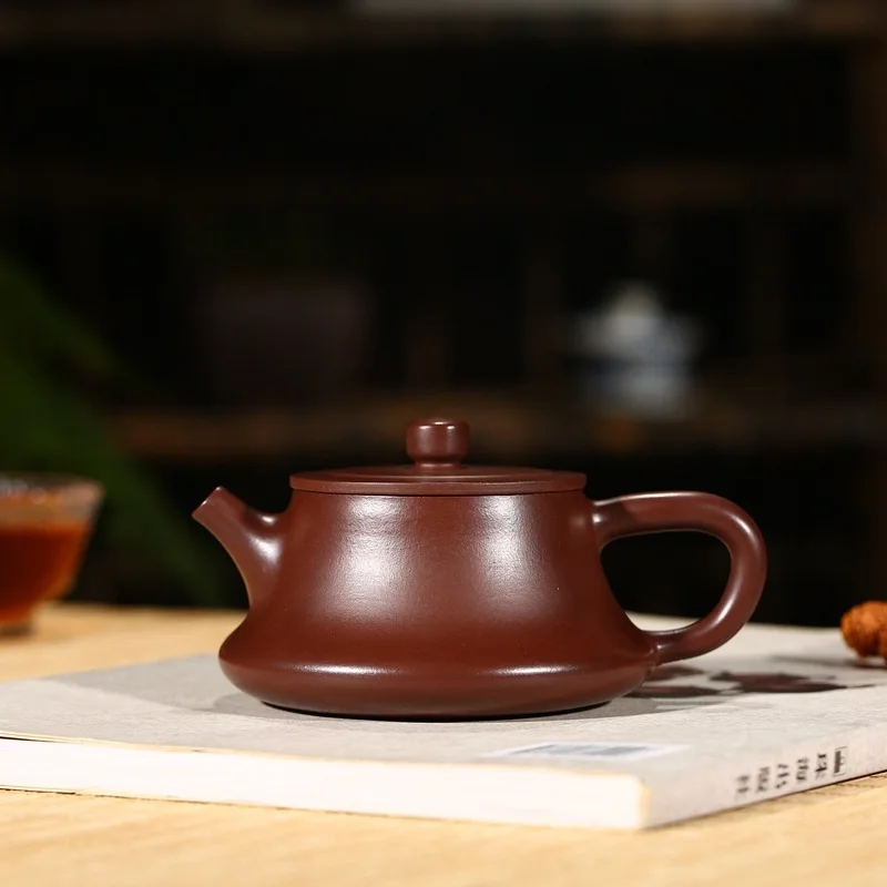 selling custom yixing recommended stone gourd ladle pot of run mine ore purple clay teapot zhu online agent | Дом и сад