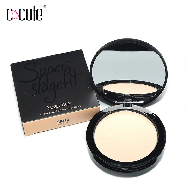 100% Make up face power Fabulous Pressed Face Make up Powder No.02 with Glitter Makeup Powder Palette Skin Natural