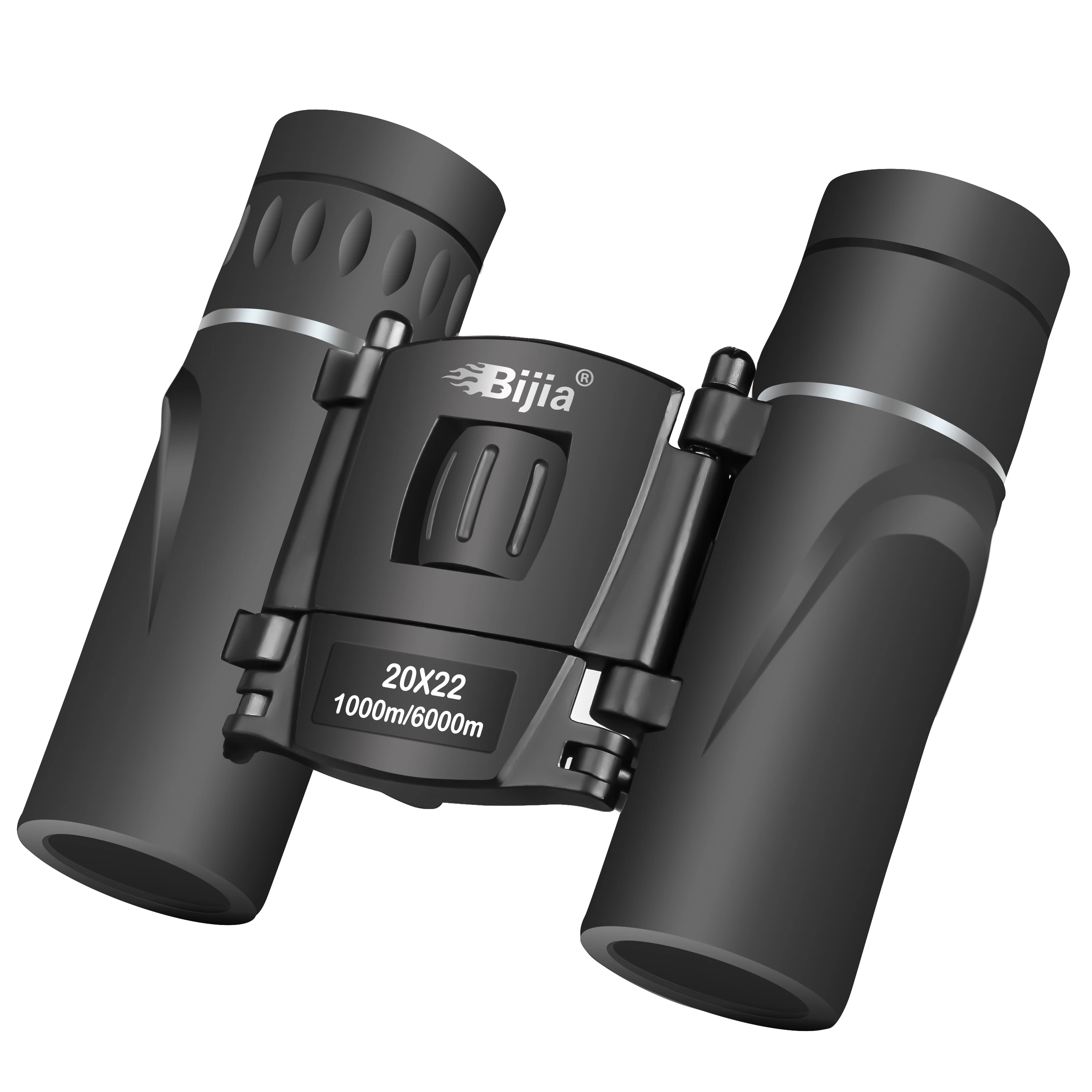 BIJIA HD 20x22 مناظير المهنية الصيد البسيطة للطي جيب تلسكوب BAK4 FMC البصريات عالية الجودة الرؤية في الهواء الطلق هدايا