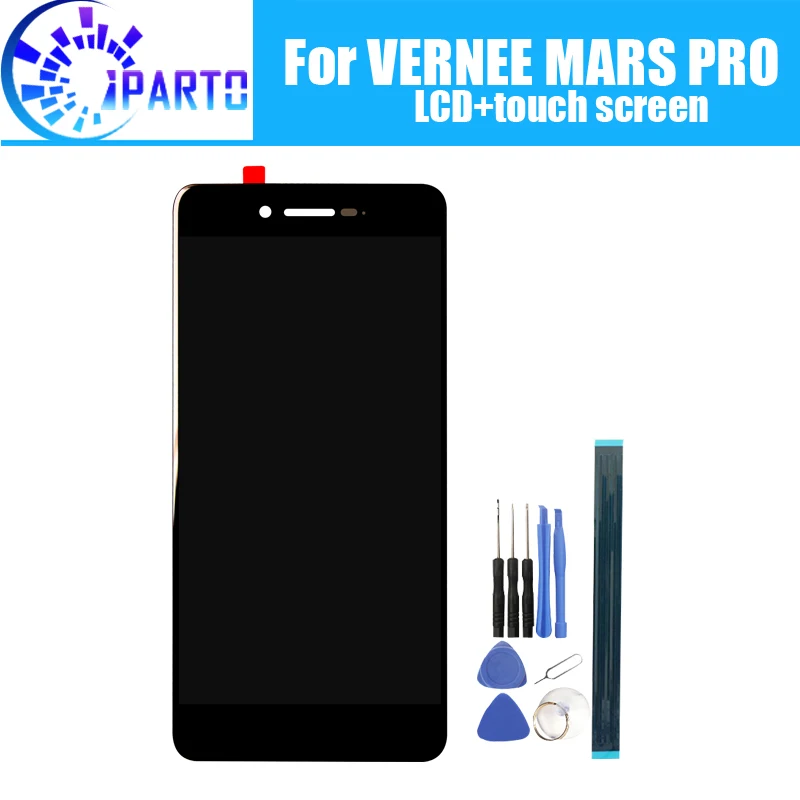 

Vernee MARS PRO LCD Display+Touch Screen Digitizer Assembly 100% Original New LCD+Touch Digitizer for MARS PRO+Tools