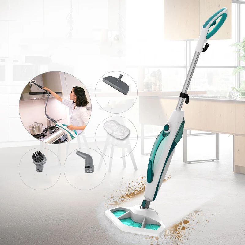 

1400w Fast Steaming Steam Mop for Carpet Kitchen Bathroom Handheld Steamer Cleaner Cleaning Sterilization Floor Cleaning Machine