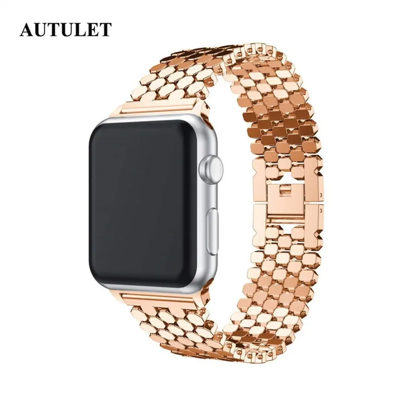 gold stainless steel apple watch
