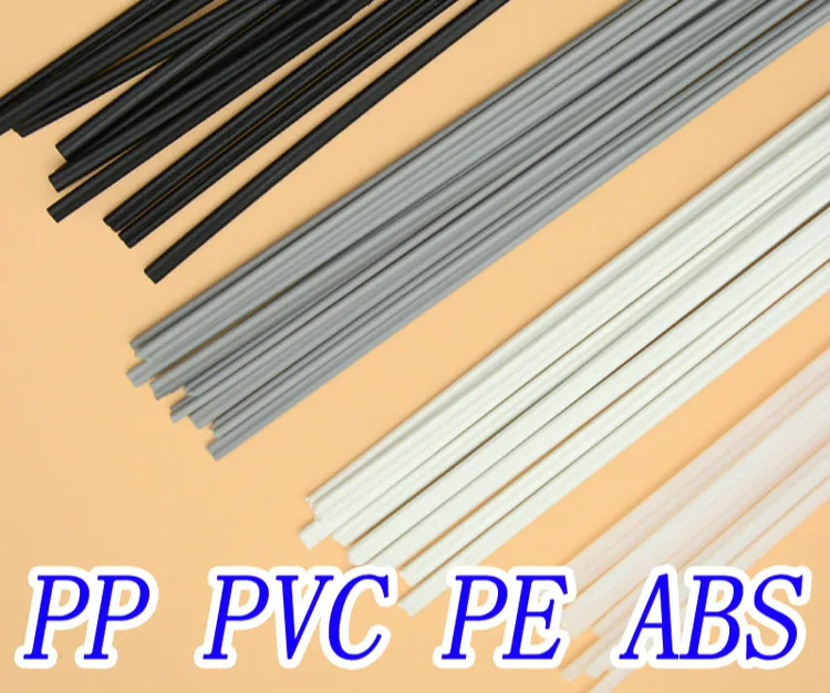 12 шт. пластиковый сварочный стержень PP/PE пластиковый пол сварочный стержень автомобильный бампер пластиковый сварочный серый черный 5 мм
