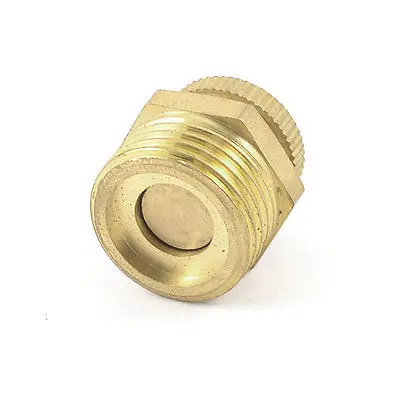 

Air Compressor 1/2" PT Male Thread Water Drain Valve Gold Tone