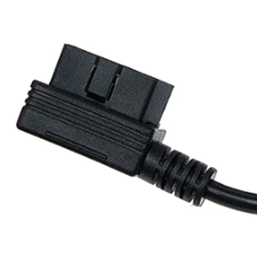 Портативный 16-контактный диагностический кабель для OBD Интерфейс моделей автомобилей L Форма OBD2 удлинитель один расколотым-два подключения адаптера