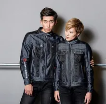 2016 new uglyBROS UBJ05 retro jersey / motorcycle jeans / summer mesh men’s casual clothes / 2 color black blue