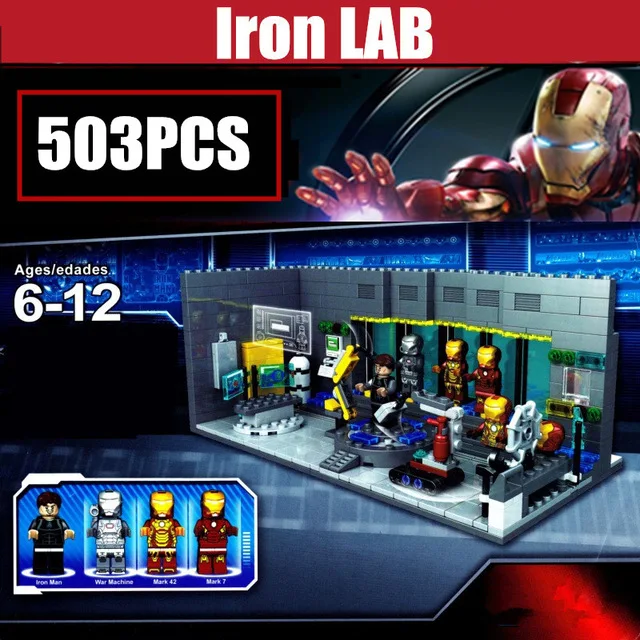 War Machine Lego Marvel Universe Moc Minifigure Gift For Kids