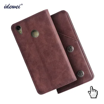 

Infinix Hot 5 Case Cover Luxury Leather Flip Case For Infinix Hot 5 X559C Protective Phone Case