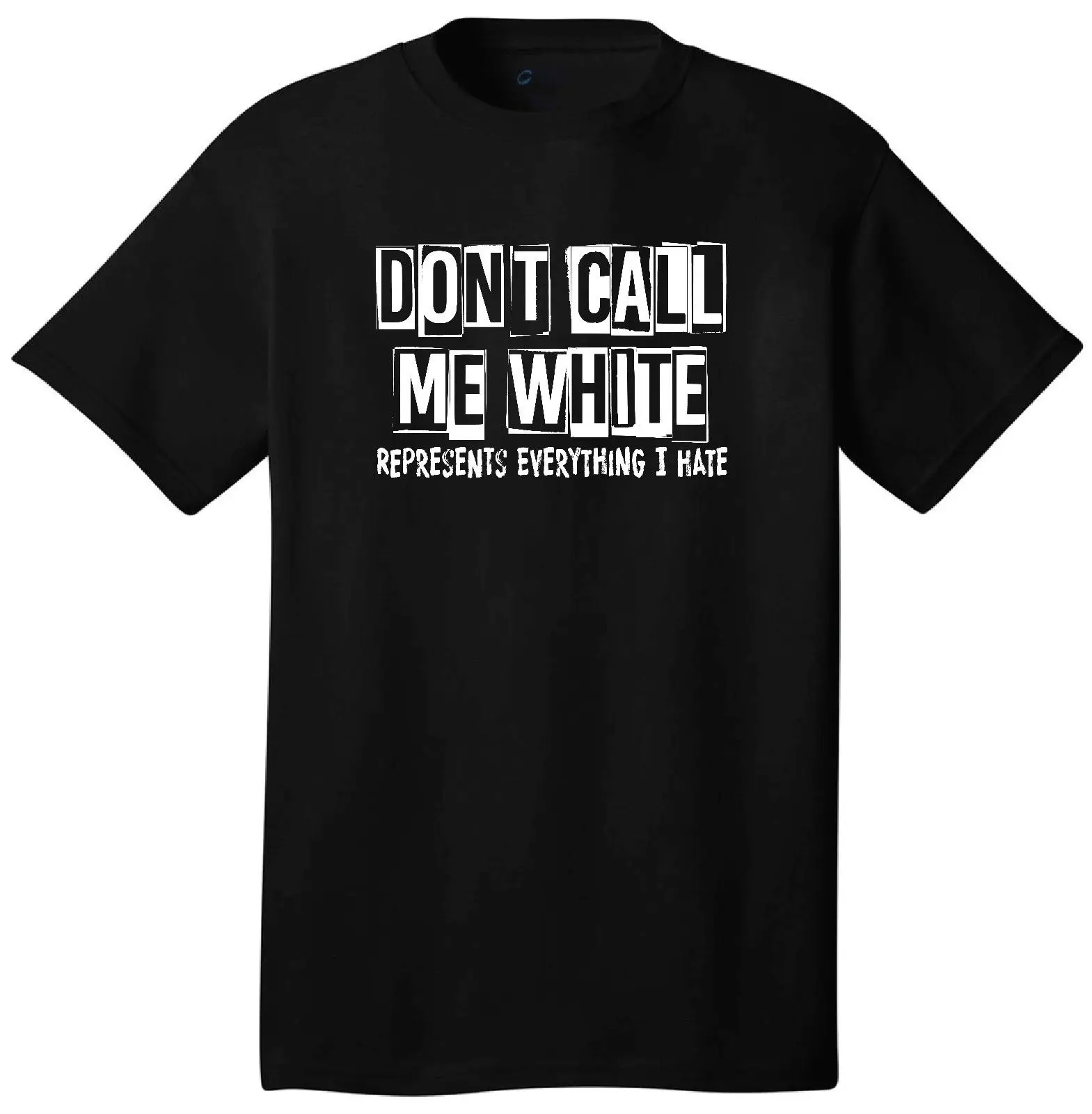 Белая футболка Don't Call Me из 100% хлопка с антирасистским принтом NOFX Quote Fan-Art топы