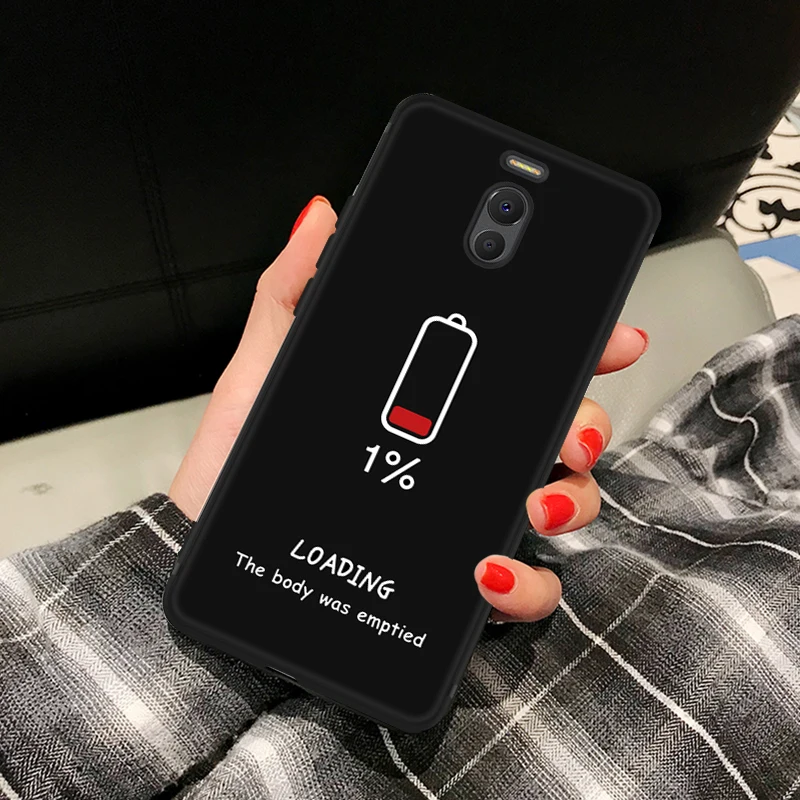 Матовый чехол накладка для Meizu 16th 16X M5 M6 Note M5C M5S с холодным космическим сердцем 16