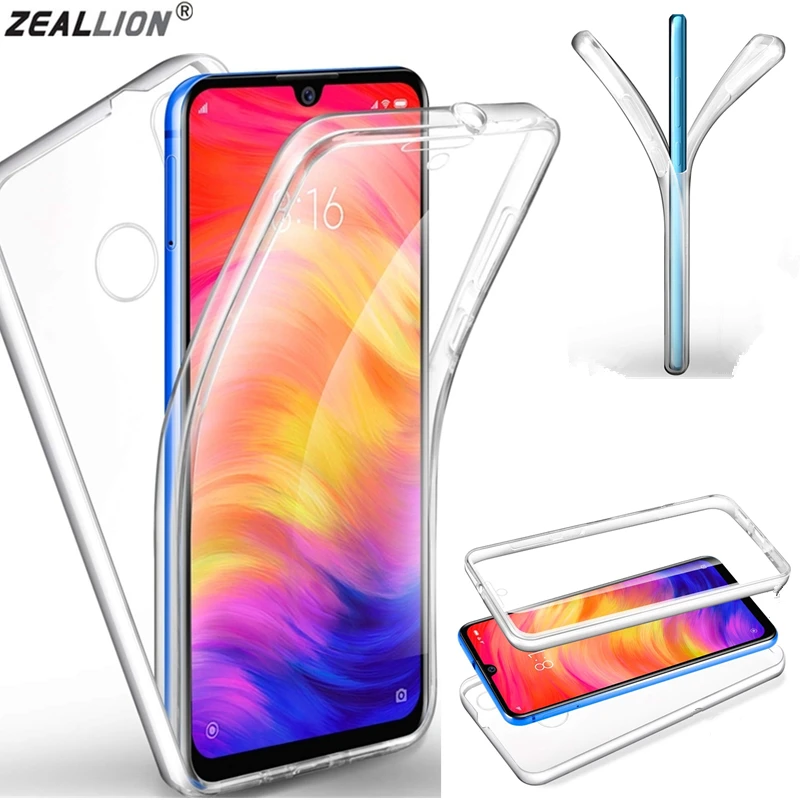 

ZEALLION For Xiaomi M9i 5X 6X 8SE Redmi 4X 5A 6A 5 Plus Note 7 5A S2 GO F1 Mix 2s Clear 360 Degree Full Body Soft Case Cover