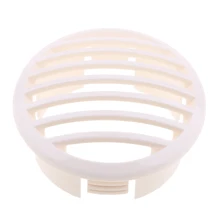 Marine Louvered Vents Round 3-1/2 Inch Hose Hull Air Vent Boat White Durable and Designed for Straight-Through Air Flow g26ip1 50fiberglass well painted boat hull only for advanced player white