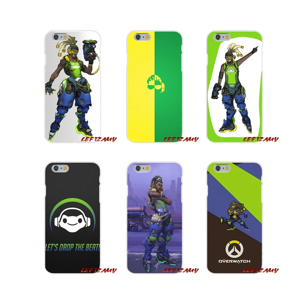 

For Samsung Galaxy S4 S5 MINI S6 S7 edge S8 S9 S10 Plus Note 3 4 5 8 9 Soft Shell Cover design game Overwatch OW Character lucio
