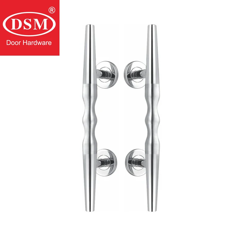 

304 Stainless Steel Door Handle Polish And Brushed Pull Handles For Entrance/Entry Wooden Doors PA-384