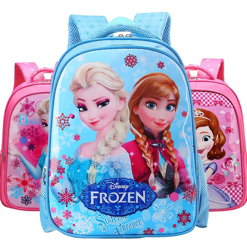 

Cartoon Backpack Cute Superhero Batman Hulk Iron Man Frozen Bag Toy Children's School Bags Kids Gift