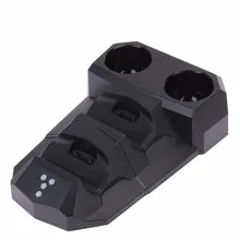 LED Dual Gamepad Charger Joystick Gaming Controller Charging Stand Station Charger Dock for PS4 Playstation 4