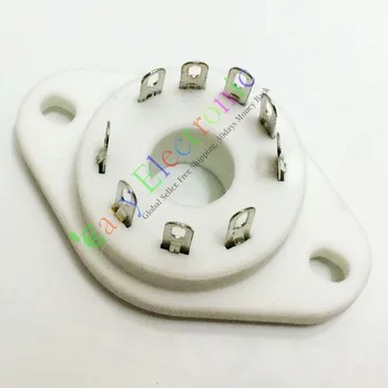 

Wholesale and retail 50pc 9pin ceramic tube sockets audio accessories DIY for RS1003 F3A amplifier free shipping