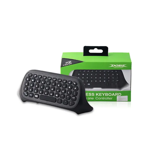 Best Price Wireless Game Messenger bluetooth Chatpad Keyboard Keypad Text Pad For Microsoft Xbox one xboxone Controller Video Games gaming