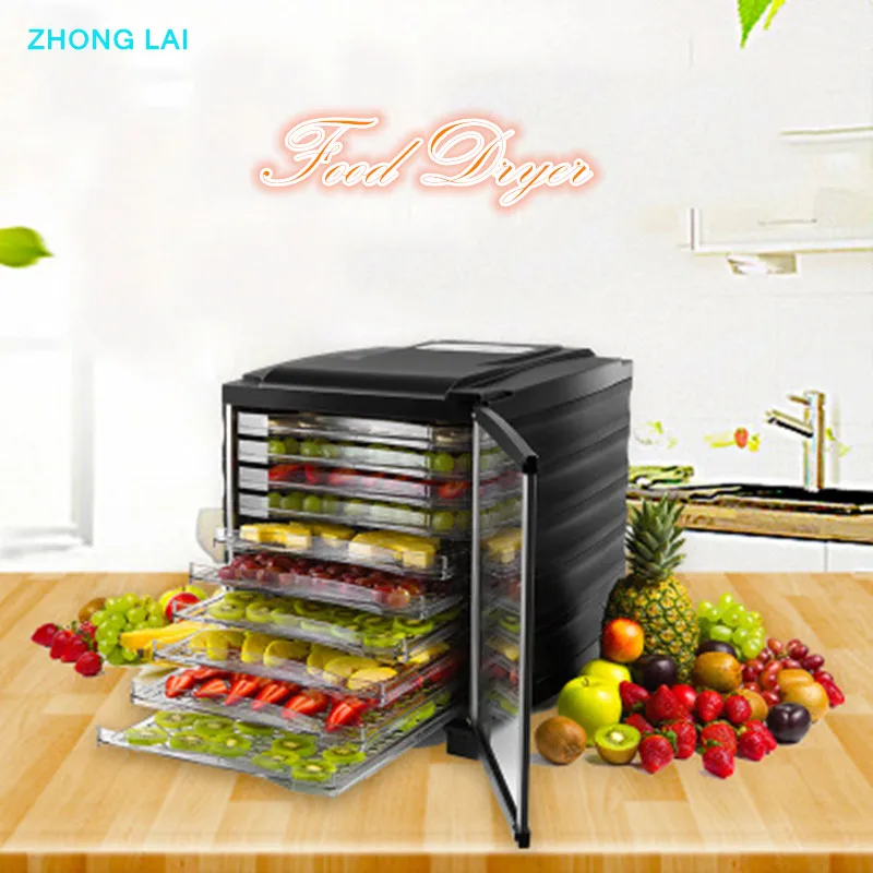 

Dehydrators Ten Layers Food Dryer Fruit/Vegetables/Meat Drying Machine