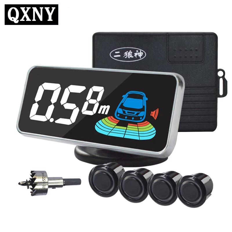 4/sensors NY606 Car LCD Parking Sensor Kit Display for all cars parking