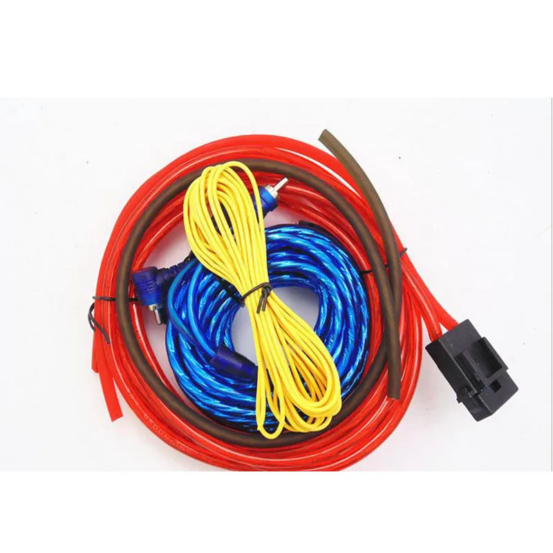 Installation Wires Cables Kit Wiring Amplifier Car Audio