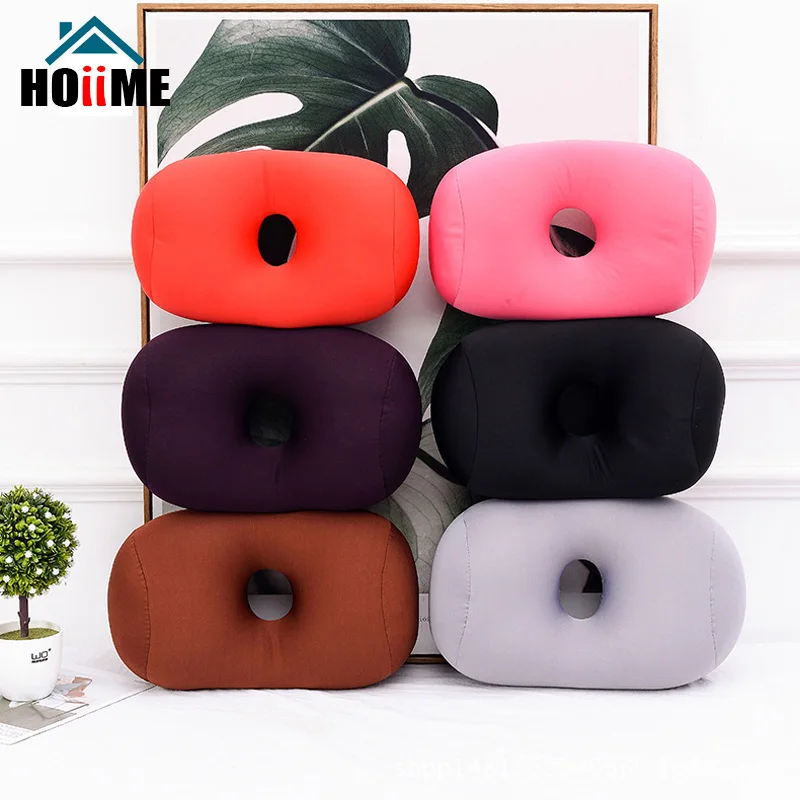 Head PillowCase Micro Mini Microbead Back Cushion Pillow Roll Pillow