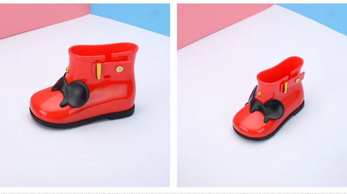 Waterproof Child Rubber Boots Jelly Soft Mouse Ears Infant Shoe Girl Rain Boots Baby Kids Rainboots Girls Children Rain Shoes 546 (4)