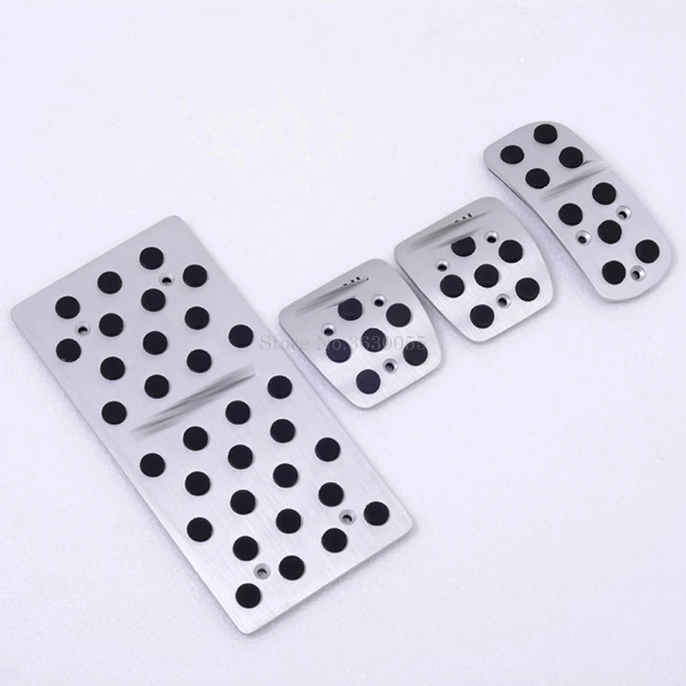

For Nissan X-trail 2008-2013 aluminium alloy MT Inner door sport foot pedals brake pedal Accessory