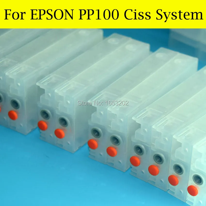 Ciss com Chip Decodificador para Epson Sistema de Abastecimento Contínuo de Tinta Conjunto Pp100 Pp50 Pp100ii Pp-100ii 1 Boa Pp-100n Pp-100 3 High Quality Computador e Escritório