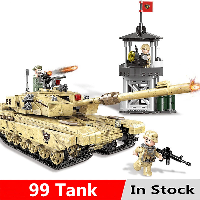 

Military Series Compatible With Legoingly Across The Battlefield Tank Kit Model Set Toys For Children Kids Birthday Gifts