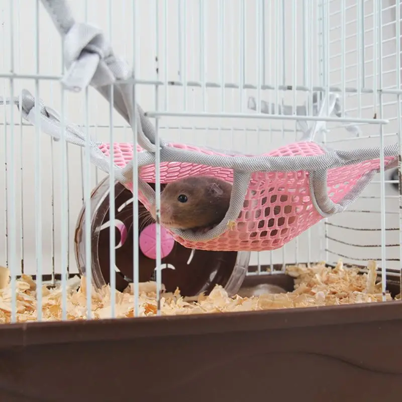 Хомяк гамак висячая сетка спальный коврик кровать игрушки для крыс качели для маленьких домашних животных Шиншилла