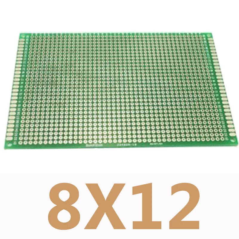 

5pcs/lot 8X12cm DIY Double Side Prototype PCB Universal Printed Circuit Board Protoboard For Arduino Experimental Plate