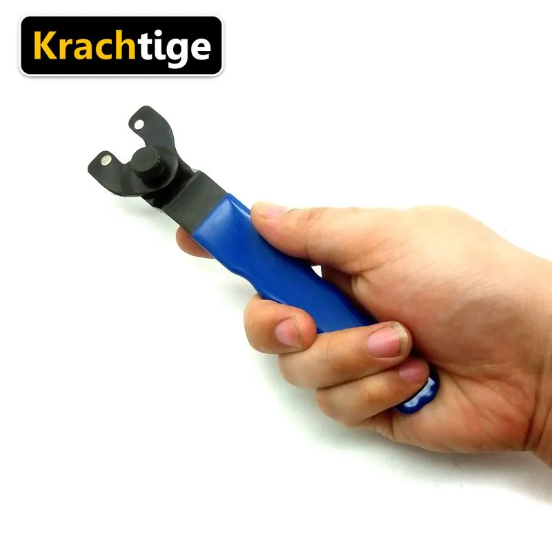 Регулируемый угловой шлифовальный ключ krachshoot гаечный с пластиковой ручкой