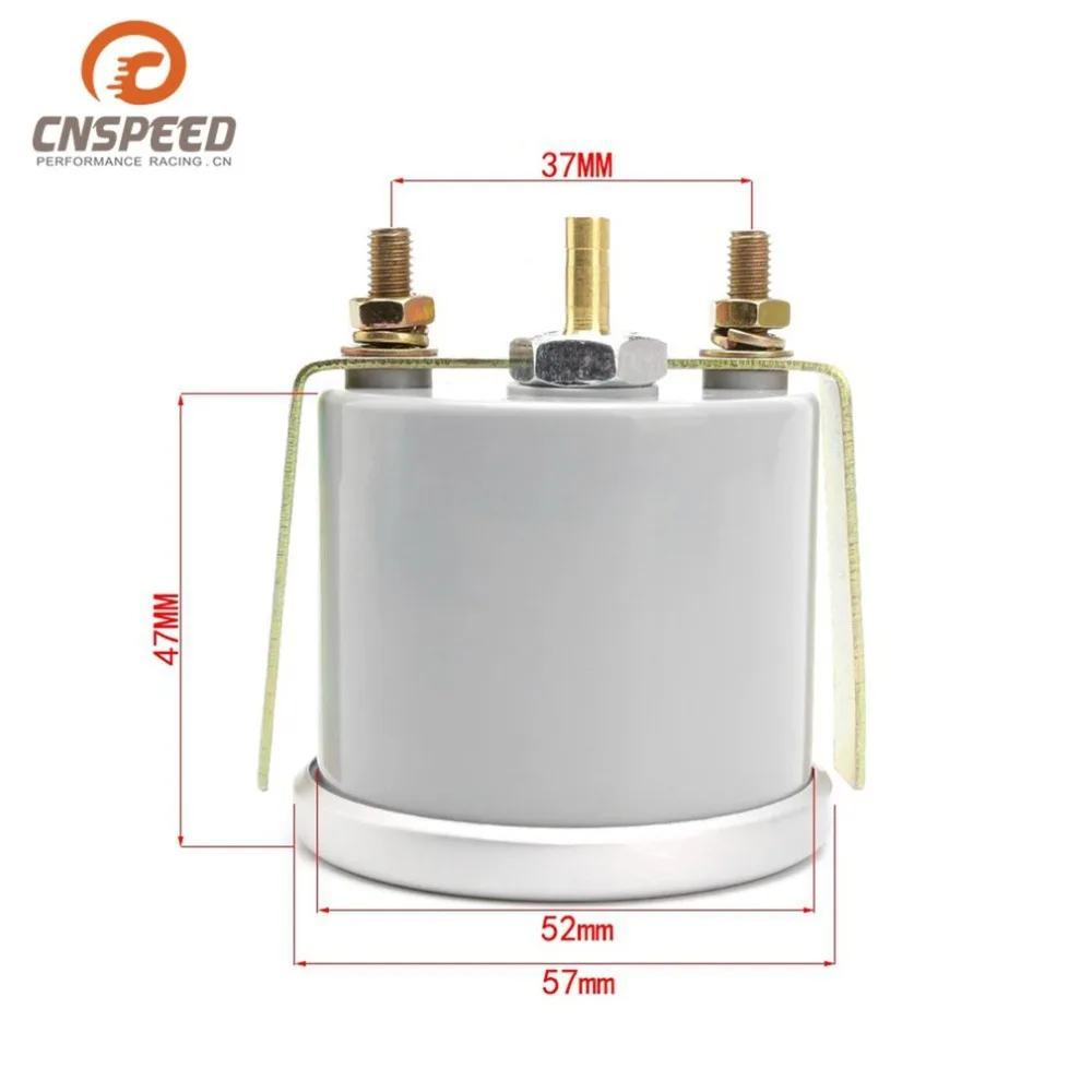 CNSPEED YC101310 цифровой универсальный 52 мм Автомобильный турбонаддув вакуумный-1~ 2 БАР МАНОМЕТР пресс манометр указатель метр Дым Лен светодиодный