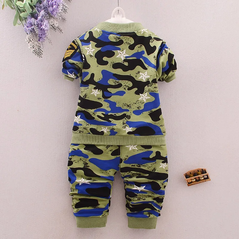 IENENS/комплект детской одежды из 2 предметов, камуфляж для маленьких мальчиков детская армейская одежда военная форма, пальто для маленьких мальчиков, штаны, костюмы