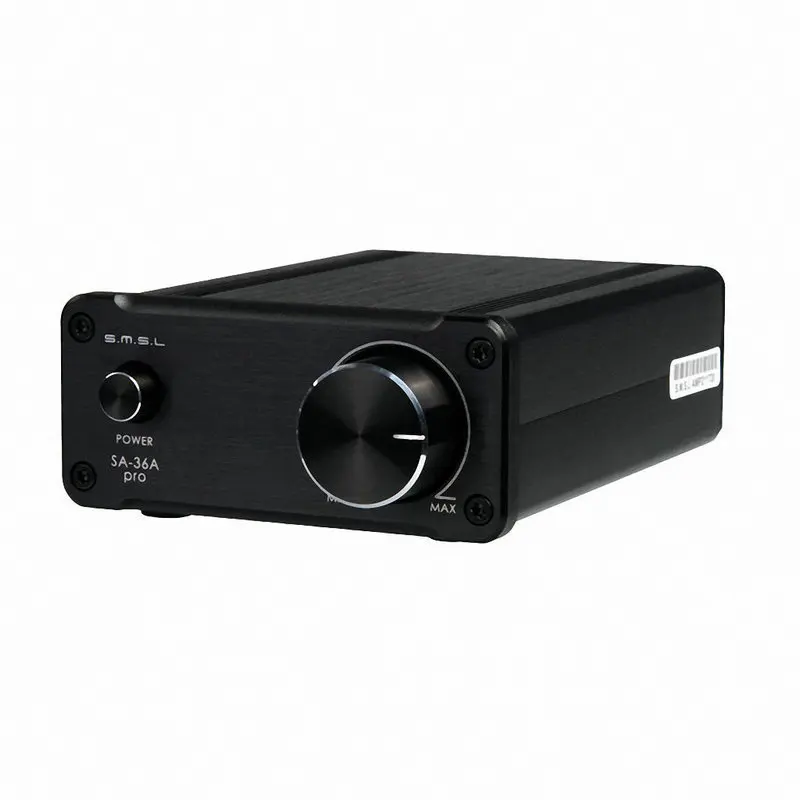 

Used products SMSL SA-36A Pro AMP HIFI Big Power Digital Integrated Tripath Stereo Amplifier with 12V 3.8A Power Adaptor