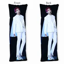 Kpop Rap Jungkook чехол для подушки для тела Dakimakura аксессуары для украшения дома наволочка для подушки Двусторонняя 150x50 см