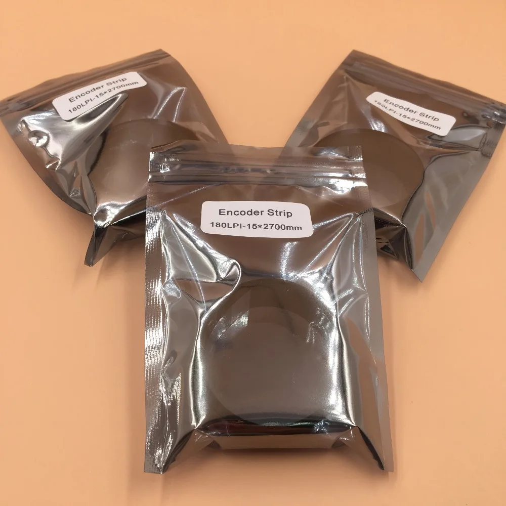 3Pcs Eco Solvent Printer Roland Encoder Strip Per Epson Sp/Vp/Xc/Sj 540/640/740 Dx5 Encoder Raster Strip 180Lpi 2.7M Di Lunghezza